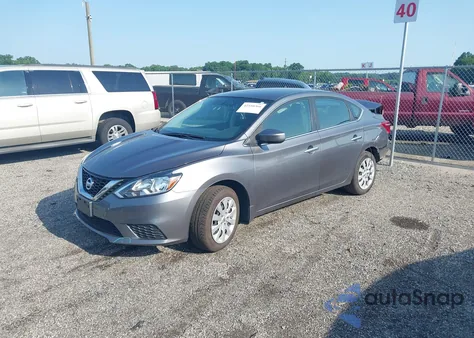 2018 Nissan Sentra S из США, поврежденный, VIN 3N1AB7AP6JY337673
